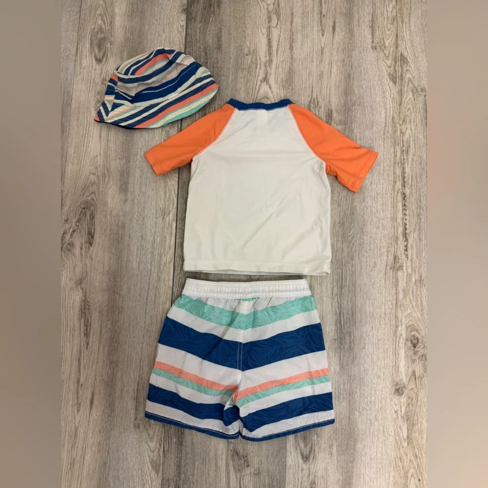OshKosh B'gosh Kids Swim Set - Orange, Blue, White
